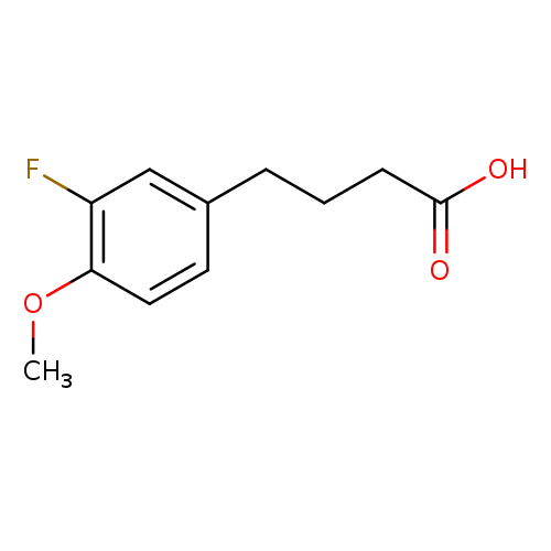 4-(3-Fluoro-4-methoxyphenyl)butanoic acid