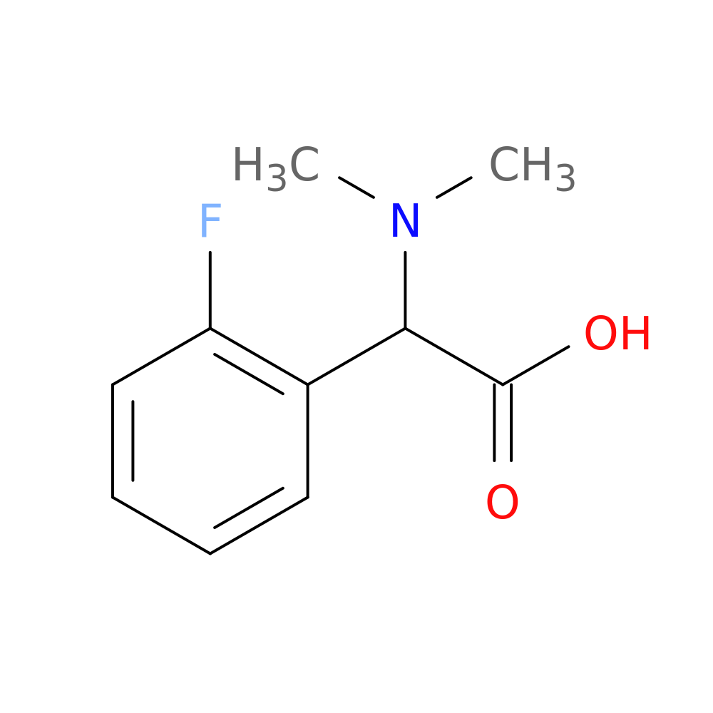 2-(dimethylamino)-2-(2-fluorophenyl)acetic acid