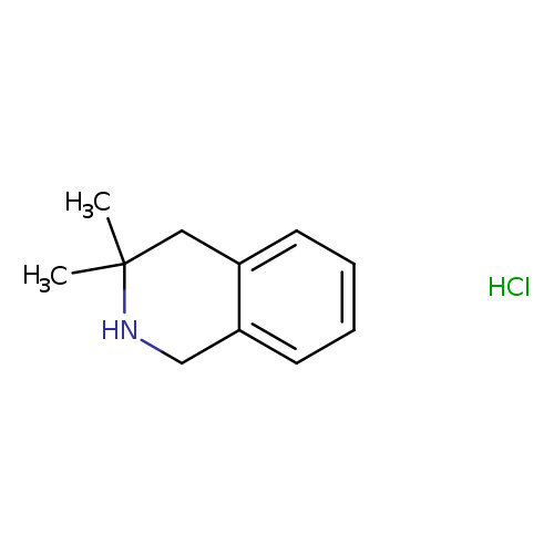 3,3-Dimethyl-1,2,3,4-tetrahydroisoquinoline hydrochloride