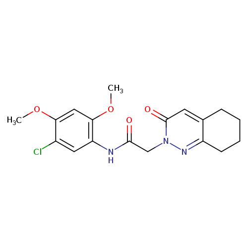 N-(5-chloro-2,4-dimethoxyphenyl)-2-(3-oxo-2,3,5,6,7,8-hexahydrocinnolin-2-yl)acetamide