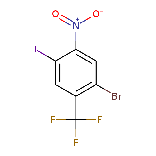 1-Bromo-4-iodo-5-nitro-2-(trifluoromethyl)benzene