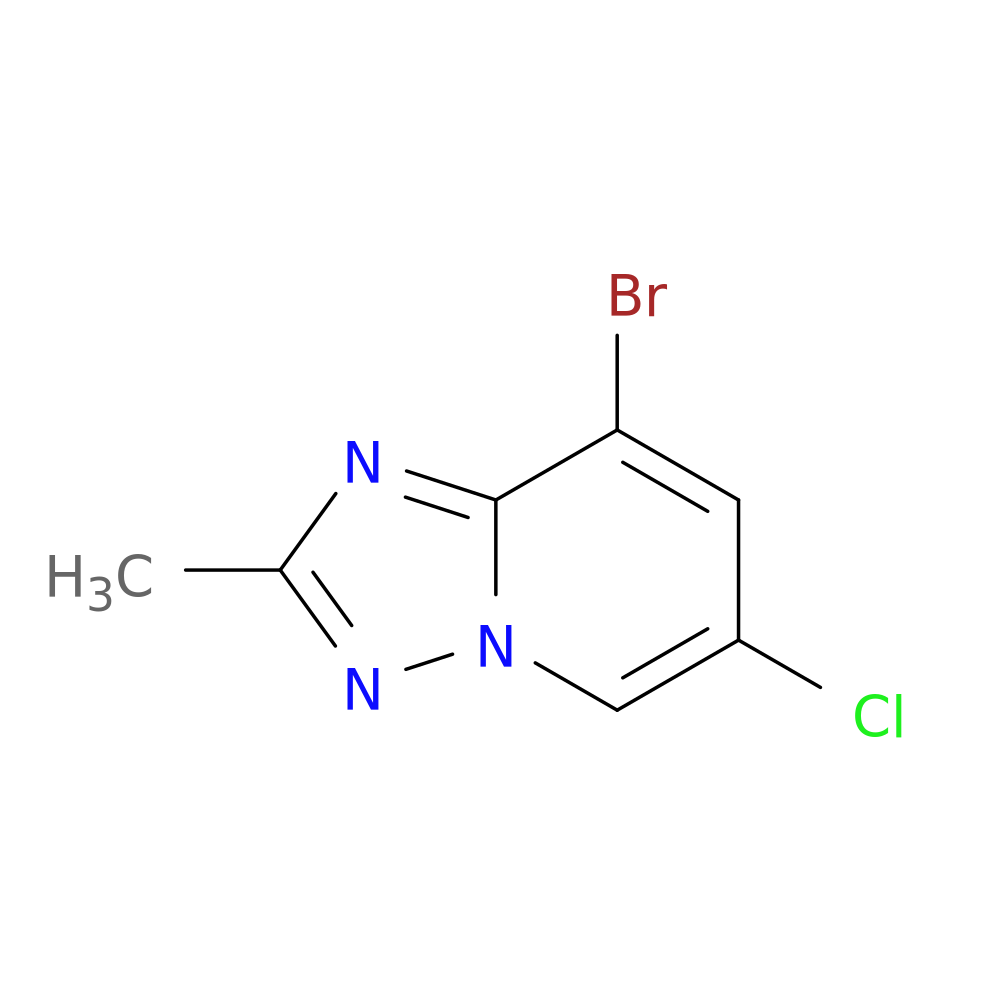 8-BROMO-6-CHLORO-2-METHYL-[1,2,4]TRIAZOLO[1,5-A]PYRIDINE