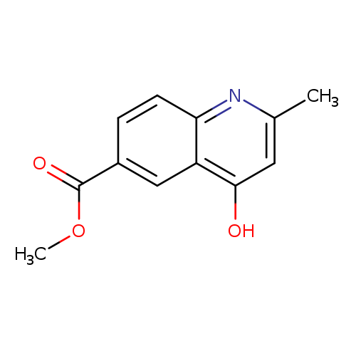 methyl 4-hydroxy-2-methylquinoline-6-carboxylate