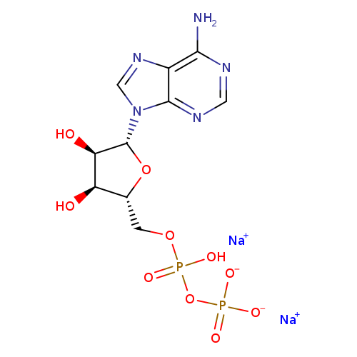 Sodium ((2R,3S,4R,5R)-5-(6-amino-9H-purin-9-yl)-3,4-dihydroxytetrahydrofuran-2-yl)methyl hydrogendiphosphate