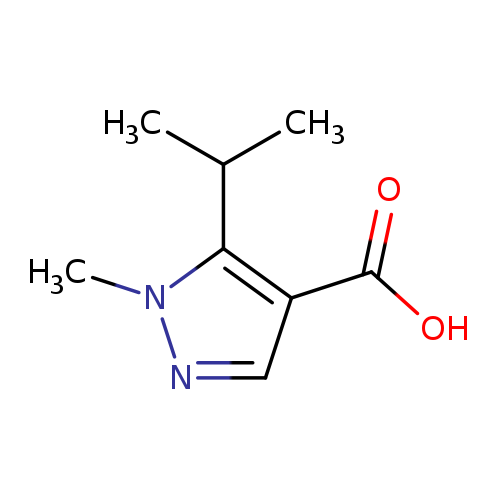 1-Methyl-5-(propan-2-yl)-1h-pyrazole-4-carboxylic acid