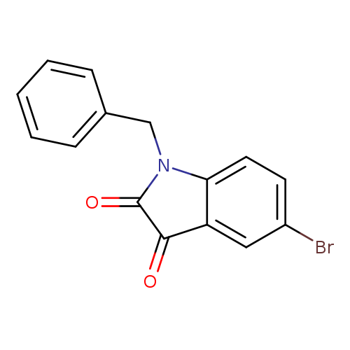 1H-Indole-2,3-dione,5-bromo-1-(phenylmethyl)-