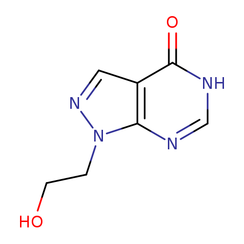 1-(2-Hydroxyethyl)-1H-pyrazolo[3,4-d]pyrimidin-4(5H)-one