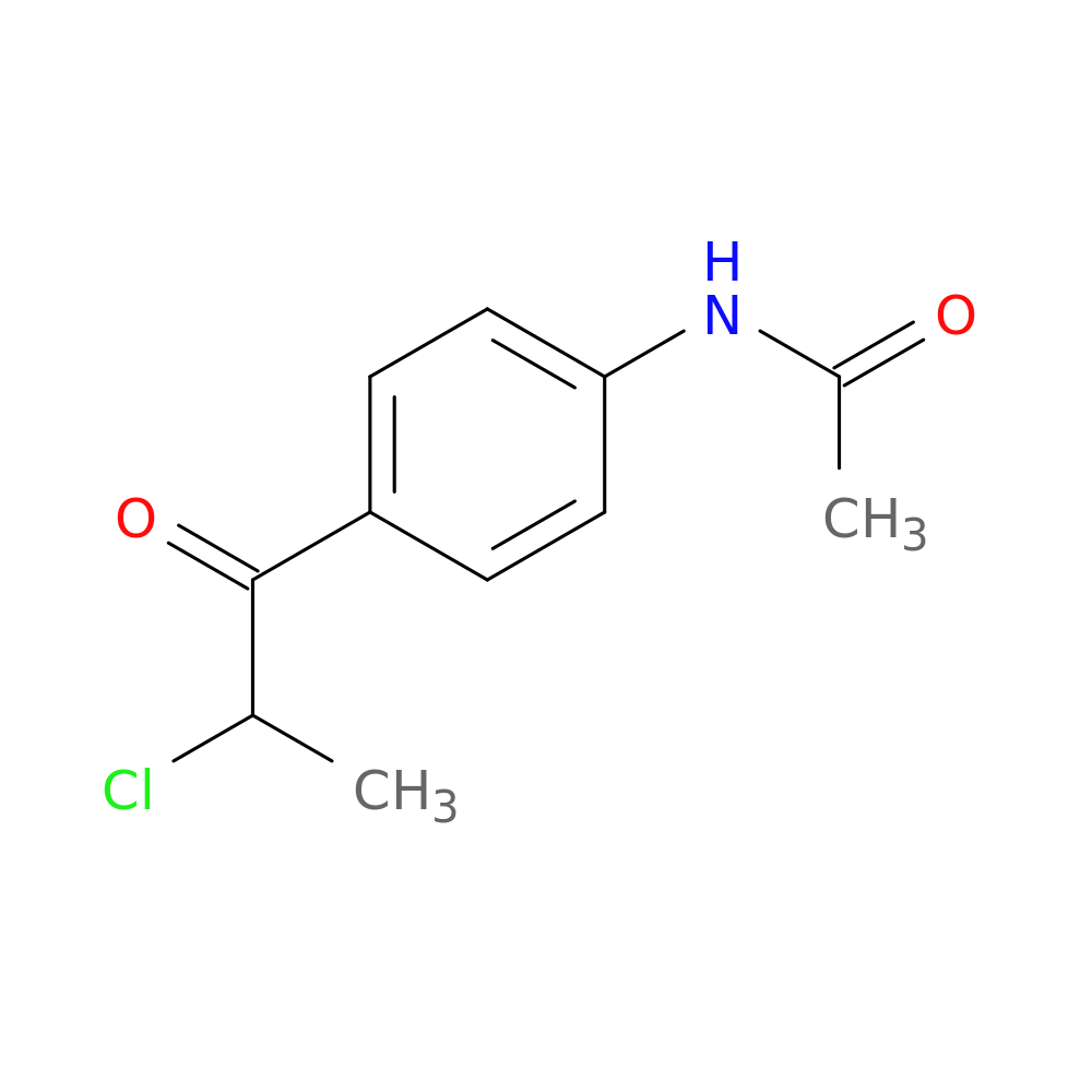 Acetamide, N-[4-(2-chloro-1-oxopropyl)phenyl]-
