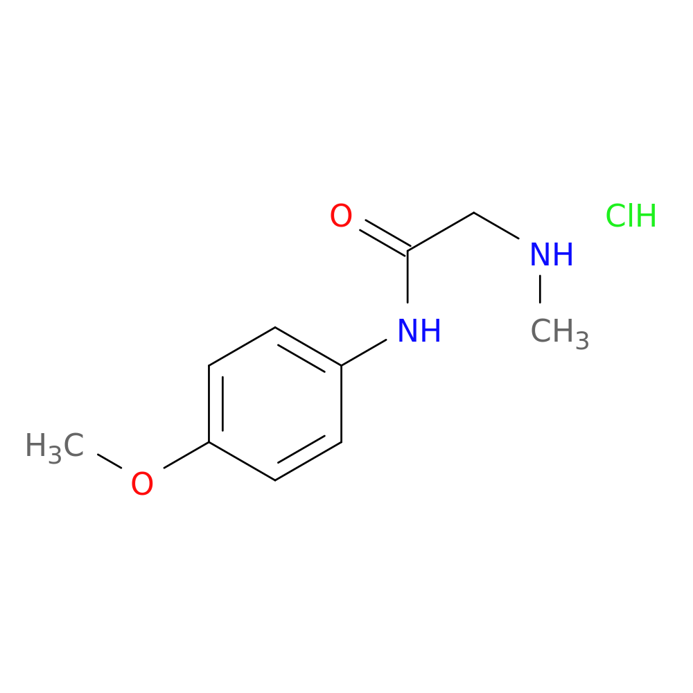 N-(4-Methoxyphenyl)-2-(methylamino)acetamide hydrochloride