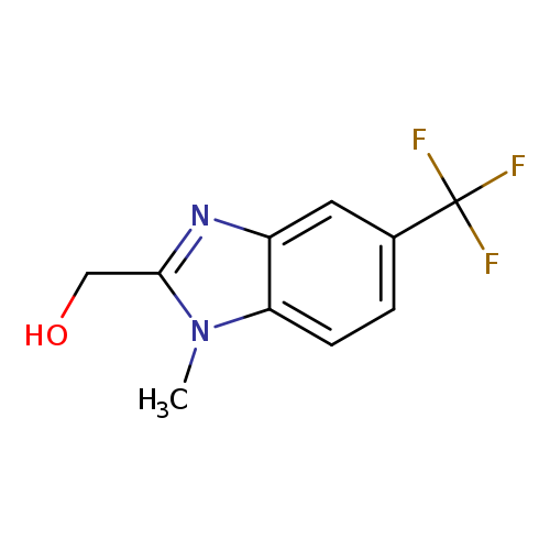 [1-methyl-5-(trifluoromethyl)-1H-1,3-benzodiazol-2-yl]methanol