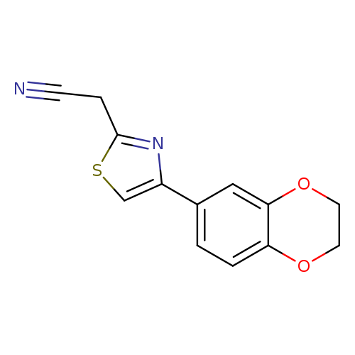 2-[4-(2,3-DIHYDRO-1,4-BENZODIOXIN-6-YL)-1,3-THIAZOL-2-YL]ACETONITRILE