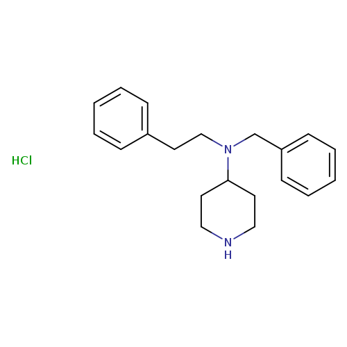 N-Benzyl-n-(2-phenylethyl)piperidin-4-amine hydrochloride