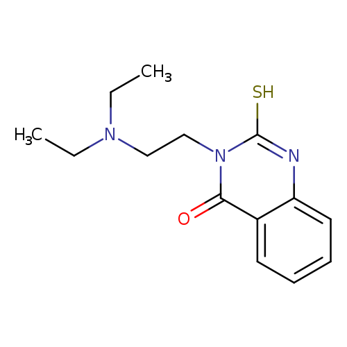 3-[2-(diethylamino)ethyl]-2-sulfanyl-3,4-dihydroquinazolin-4-one
