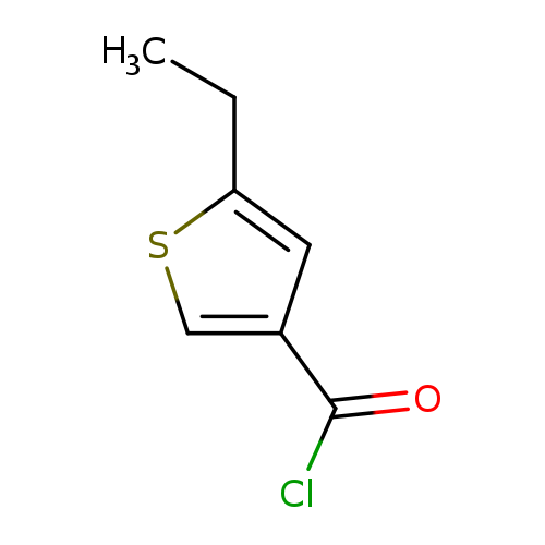 5-Ethylthiophene-3-carbonyl chloride
