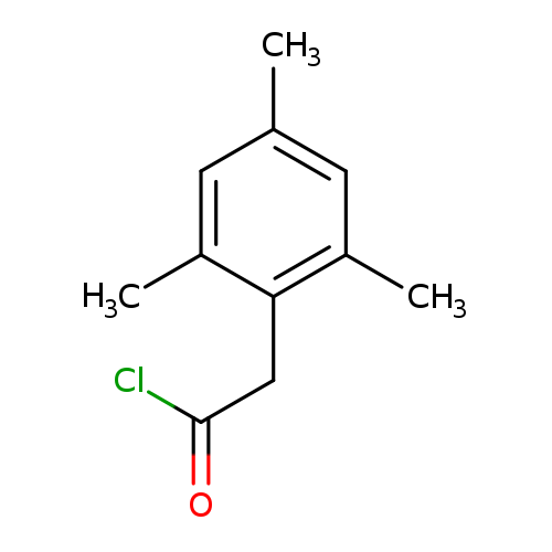 Benzeneacetyl chloride, 2,4,6-trimethyl-