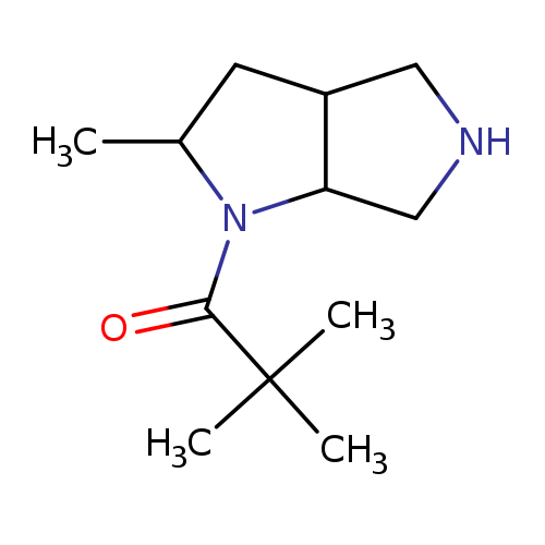 2,2-dimethyl-1-{2-methyl-octahydropyrrolo[2,3-c]pyrrol-1-yl}propan-1-one