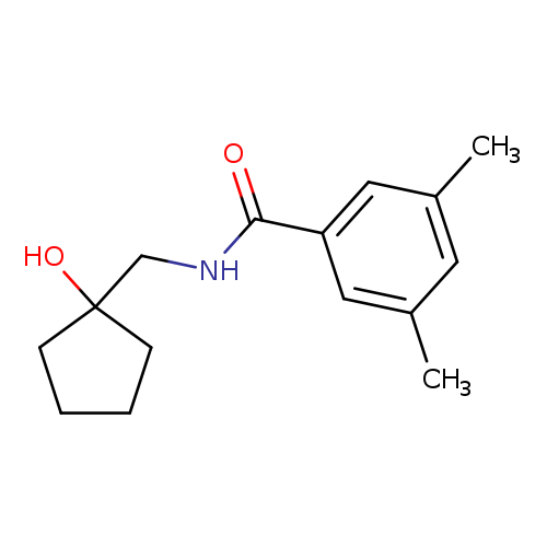 N-[(1-hydroxycyclopentyl)methyl]-3,5-dimethylbenzamide