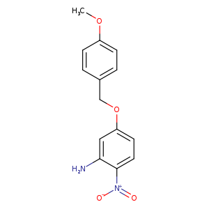 5-[(4-methoxyphenyl)methoxy]-2-nitro-aniline