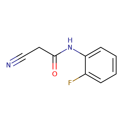 Acetamide, 2-cyano-N-(2-fluorophenyl)-