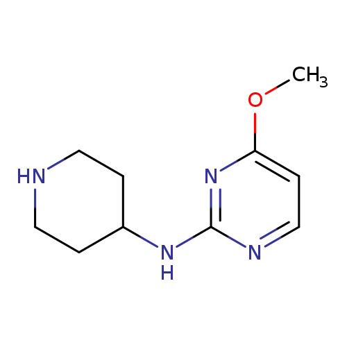 4-methoxy-N-(piperidin-4-yl)pyrimidin-2-amine