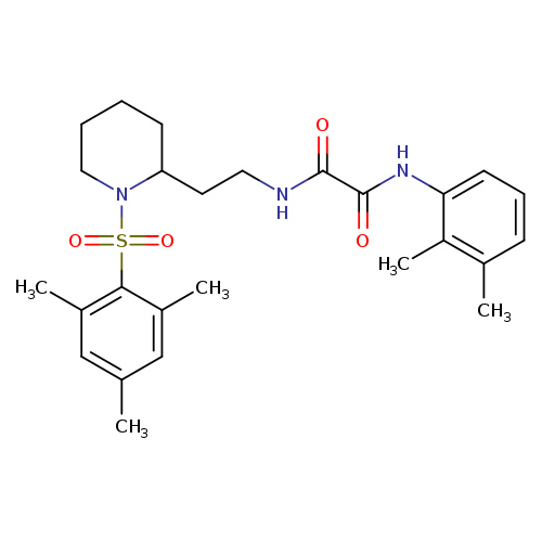 N'-(2,3-dimethylphenyl)-N-{2-[1-(2,4,6-trimethylbenzenesulfonyl)piperidin-2-yl]ethyl}ethanediamide