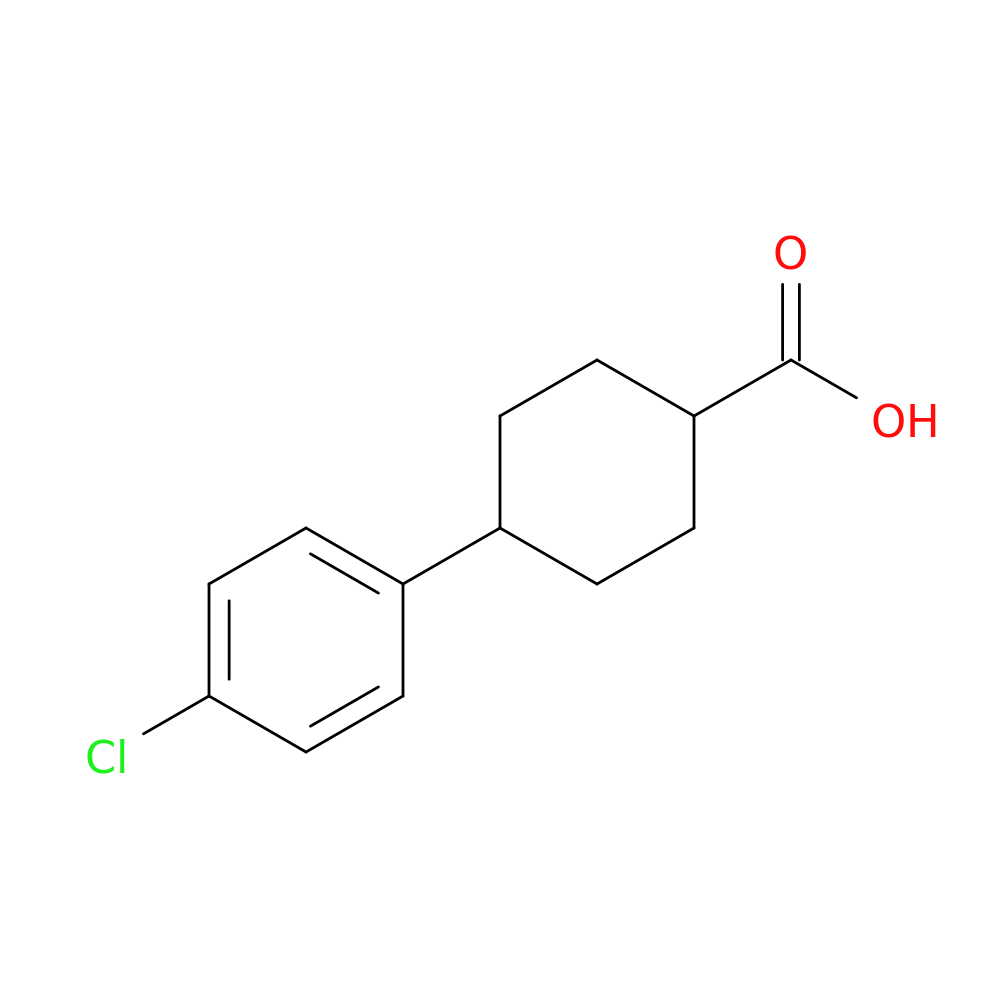 4-(4-Chlorophenyl)cyclohexanecarboxylic acid