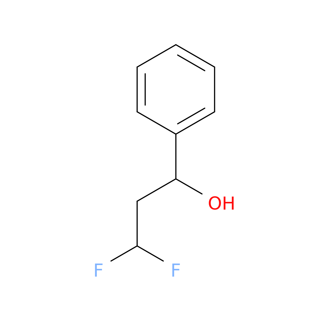 3,3-difluoro-1-phenylpropan-1-ol