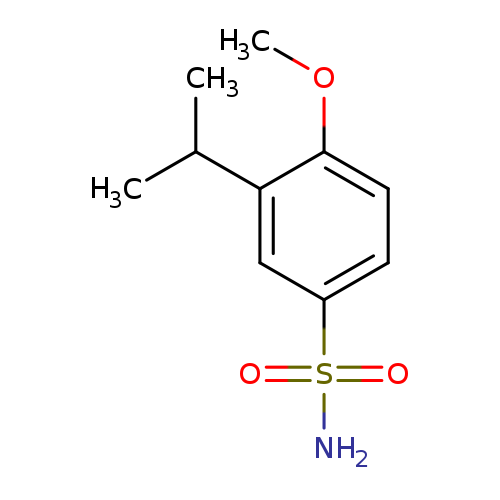 4-methoxy-3-(propan-2-yl)benzene-1-sulfonamide
