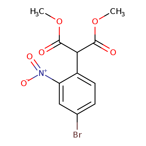 Propanedioic acid, (4-broMo-2-nitrophenyl)-, diMethyl ester