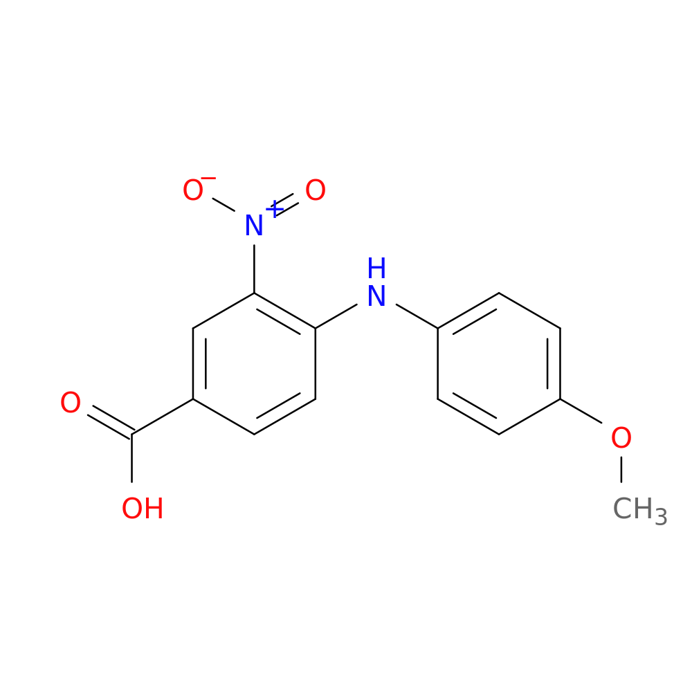 4-(4-Methoxyanilino)-3-nitrobenzoic acid