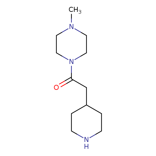 1-(4-methylpiperazin-1-yl)-2-(piperidin-4-yl)ethan-1-one