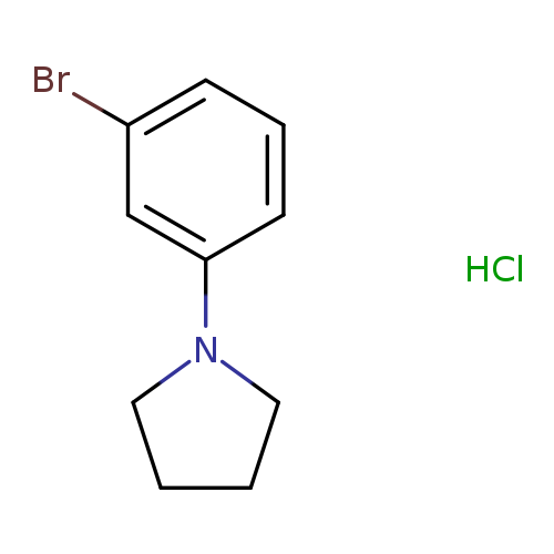 1-(3-Bromophenyl)pyrrolidine, HCl