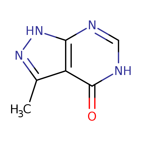 3-Methyl-1H-pyrazolo[3,4-d]pyrimidin-4-ol