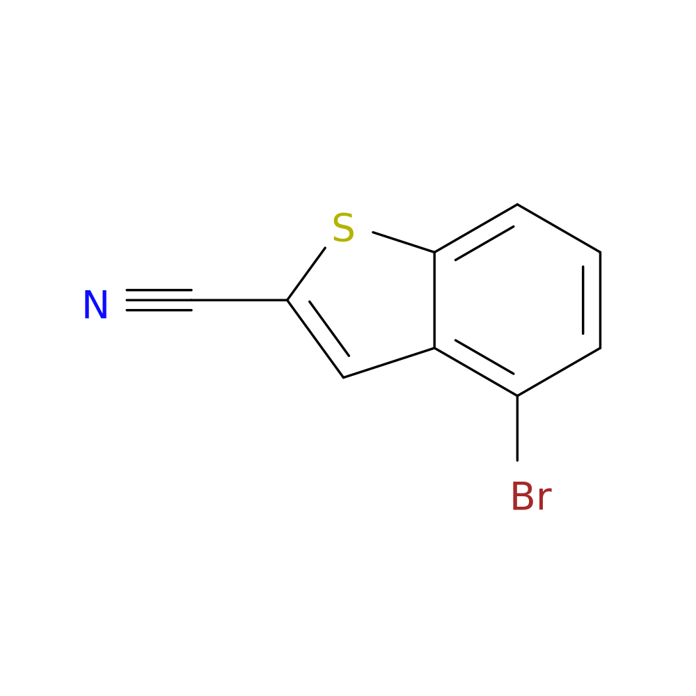 4-Bromobenzo[b]thiophene-2-carbonitrile