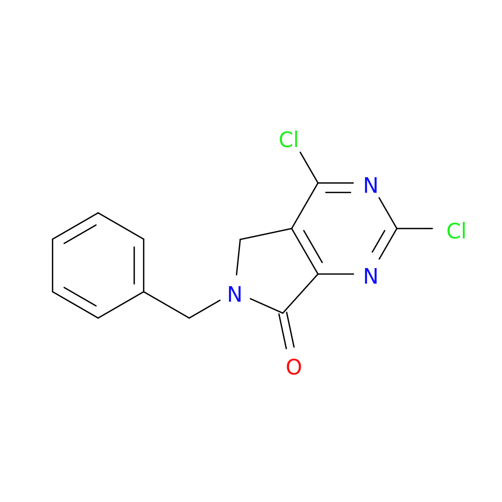 6-Benzyl-2,4-dichloro-5H-pyrrolo[3,4-d]pyrimidin-7(6H)-one