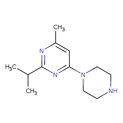 2-Isopropyl-4-methyl-6-(piperazin-1-yl)pyrimidine