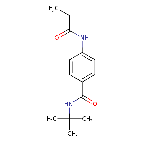 N-(tert-butyl)-4-(propionylamino)benzamide