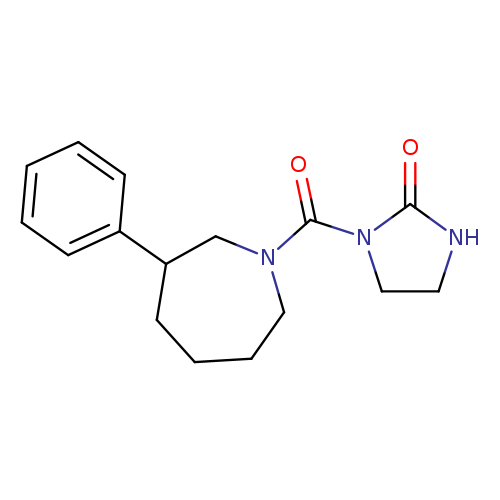 1-(3-phenylazepane-1-carbonyl)imidazolidin-2-one