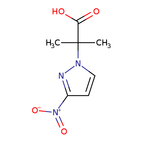 2-Methyl-2-(3-nitro-1H-pyrazol-1-yl)propanoic acid