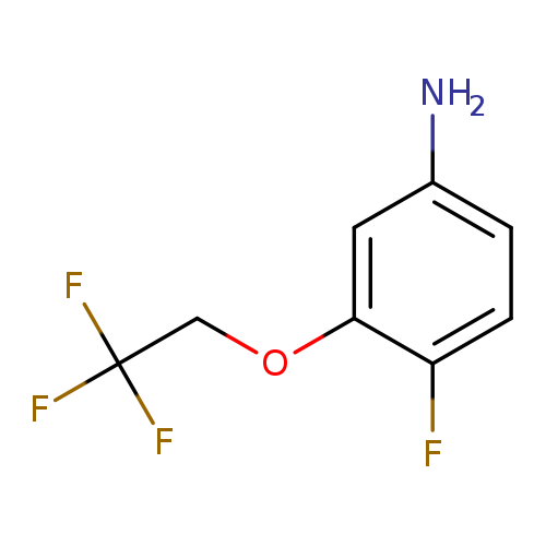 4-fluoro-3-(2,2,2-trifluoroethoxy)aniline