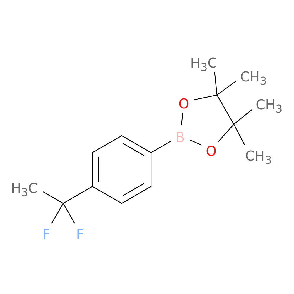 1,3,2-Dioxaborolane, 2-[4-(1,1-difluoroethyl)phenyl]-4,4,5,5-tetramethyl-