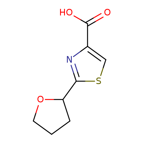 2-(oxolan-2-yl)-1,3-thiazole-4-carboxylic acid