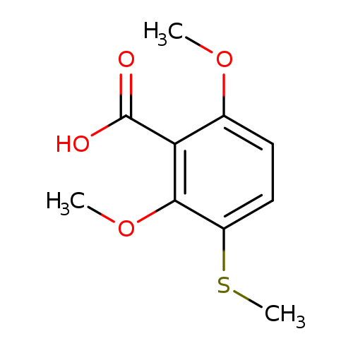 2,6-dimethoxy-3-(methylsulfanyl)benzoic acid