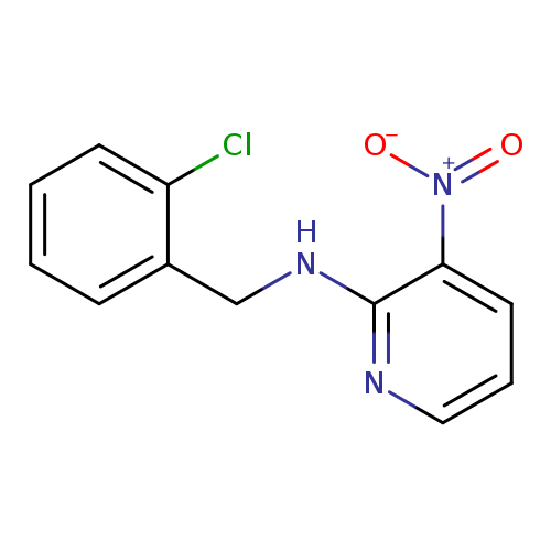 N-[(2-chlorophenyl)methyl]-3-nitropyridin-2-amine