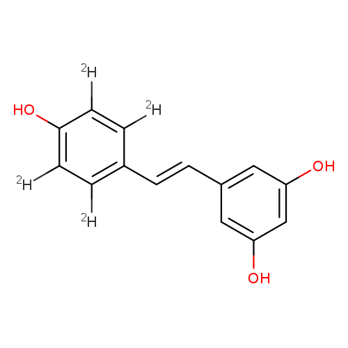 trans/cis Resveratrol-D4