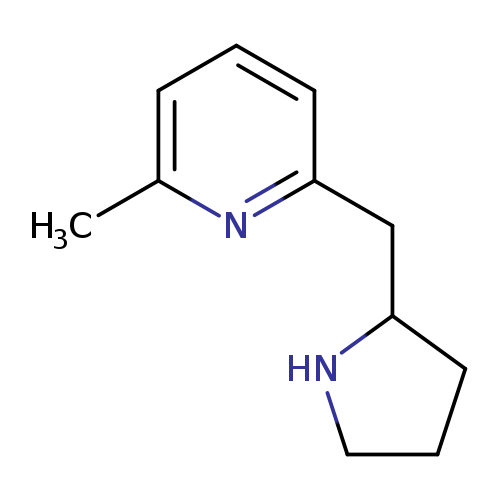2-Methyl-6-(2-pyrrolidinylmethyl)pyridine