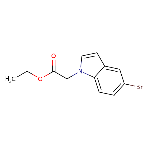 5-Bromo-1-indoleacetic acid ethyl ester