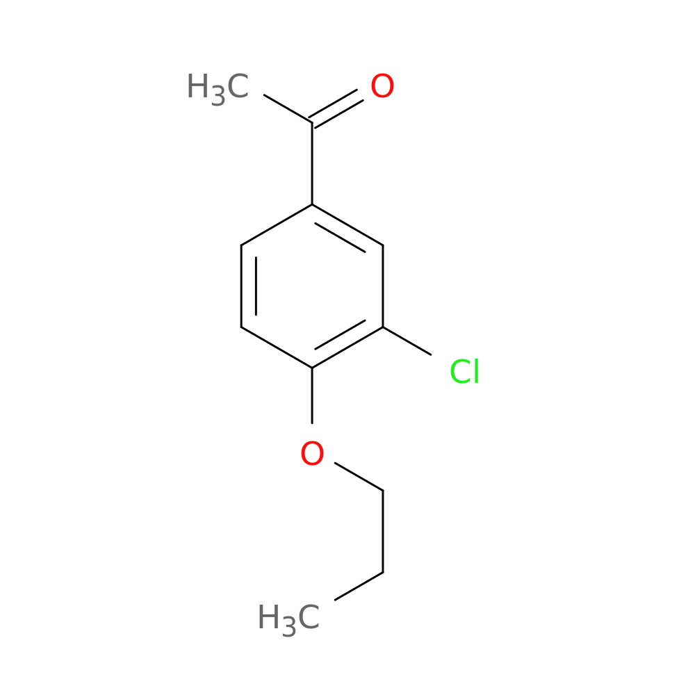 1-(3-CHLORO-4-PROPOXYPHENYL)-ETHANONE