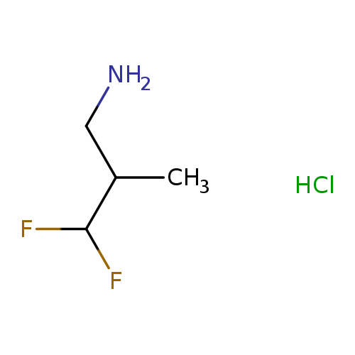 3,3-difluoro-2-methylpropan-1-amine hydrochloride