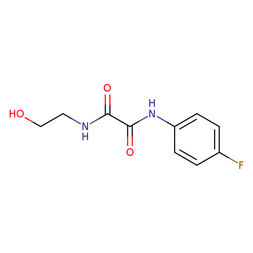 N'-(4-fluorophenyl)-N-(2-hydroxyethyl)ethanediamide